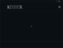 Tablet Screenshot of kphonix.com